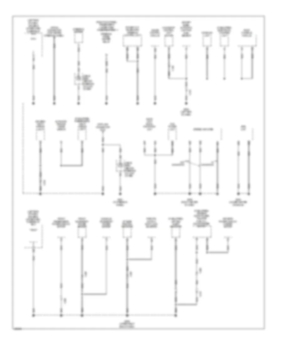 Электросхема подключение массы заземления (4 из 6) для Acura MDX 2014