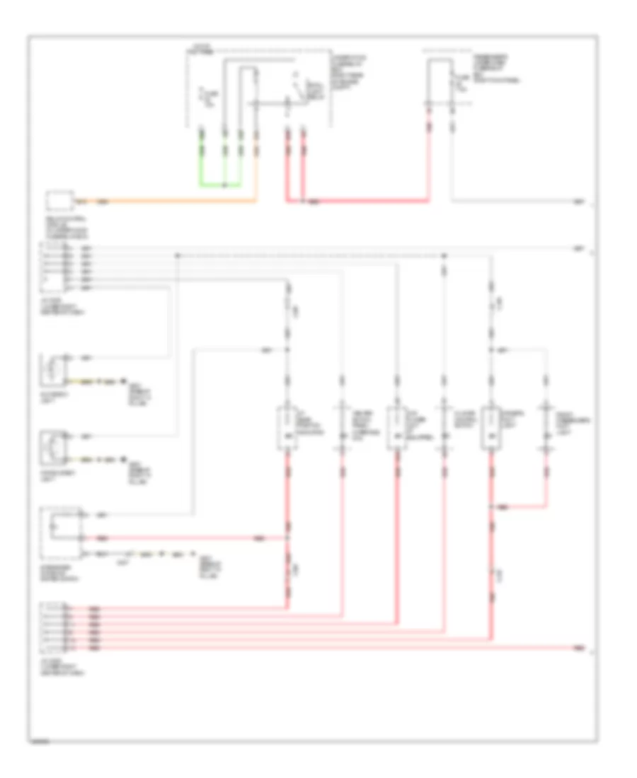 Электросхема подсветки приборов (1 из 4) для Acura MDX 2014
