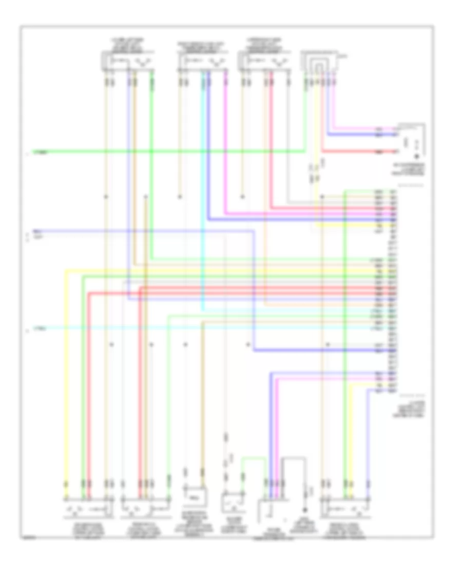 Электросхема кондиционера (4 из 4) для Acura RLX 2014