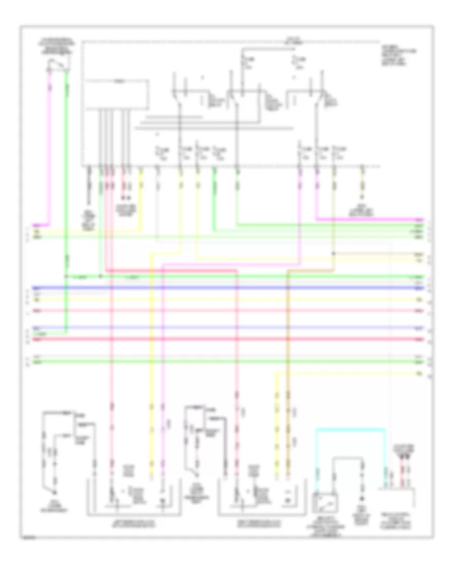 Электросхема противоугонной сигнализации (3 из 7) для Acura RLX 2014