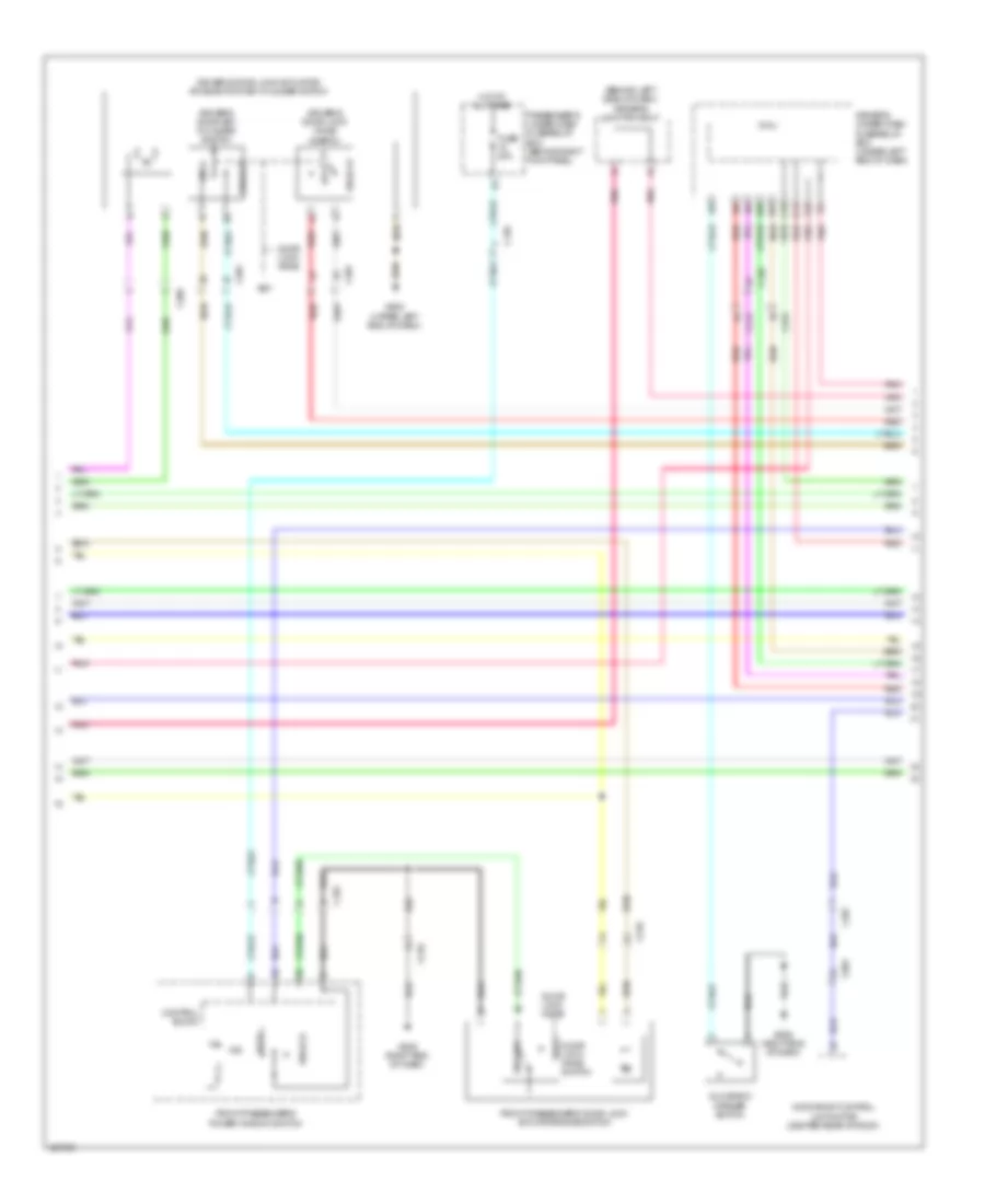 Электросхема противоугонной сигнализации (4 из 7) для Acura RLX 2014