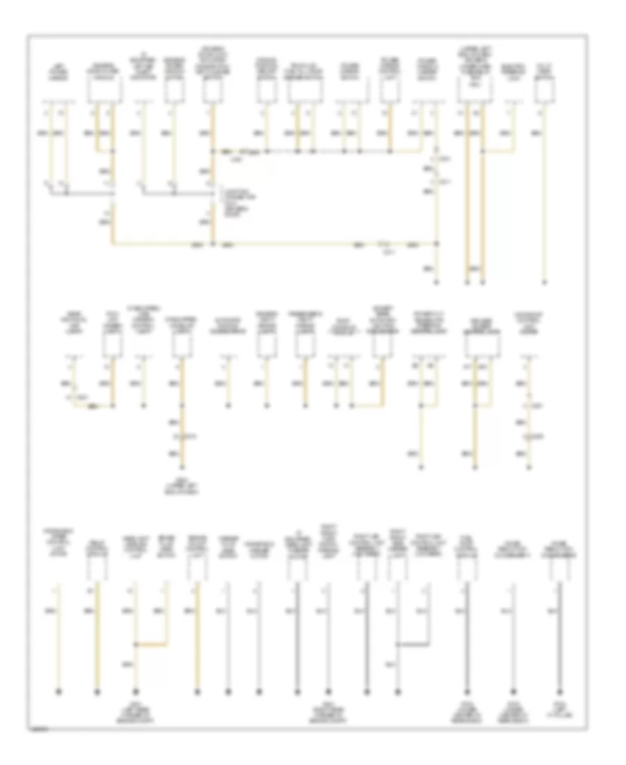 Электросхема подключение массы заземления (3 из 5) для Acura RLX 2014