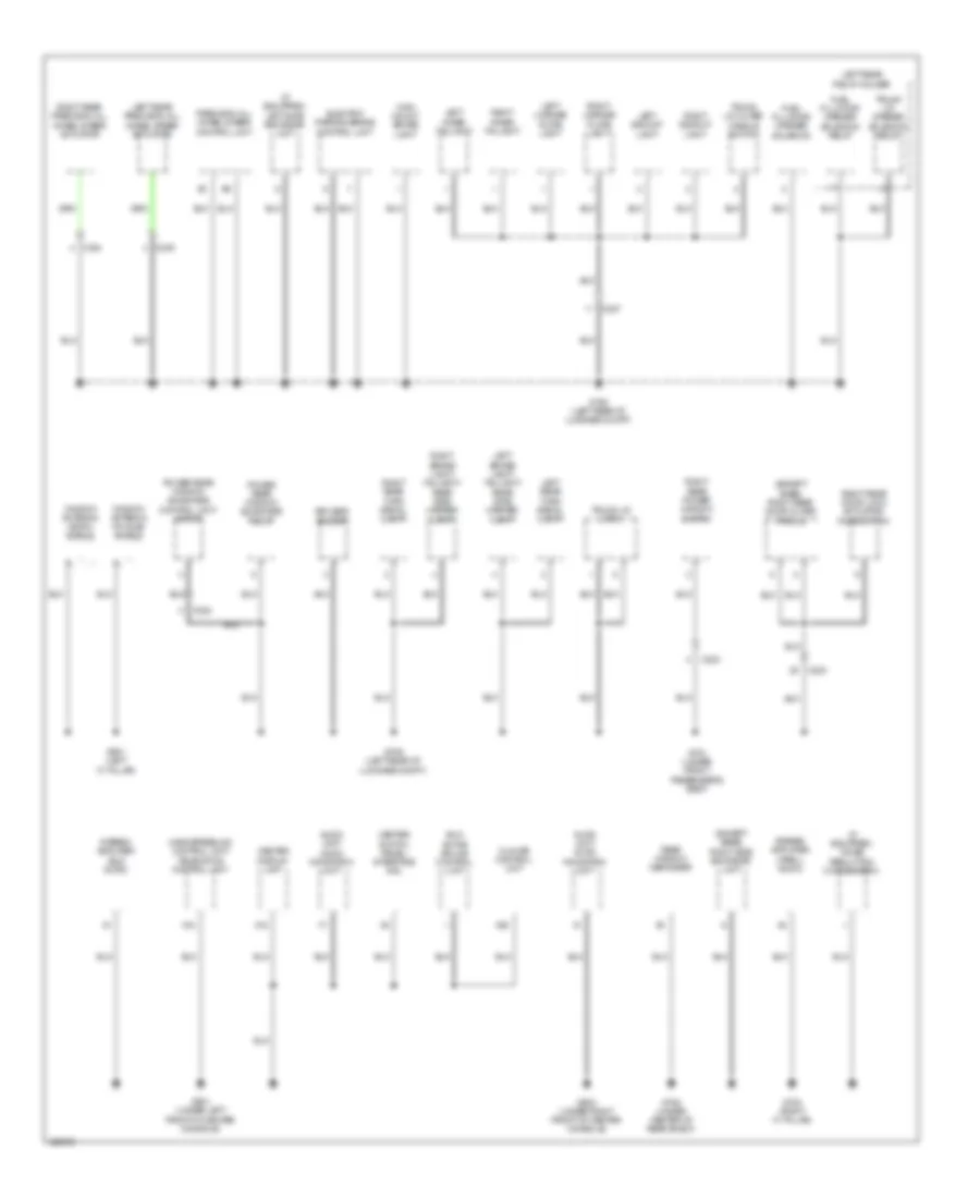 Электросхема подключение массы заземления (4 из 5) для Acura RLX 2014