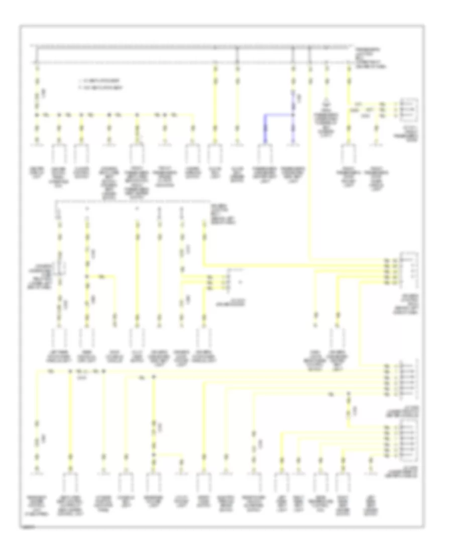 Электросхема блока предохранителей и реле (7 из 7) для Acura RLX 2014