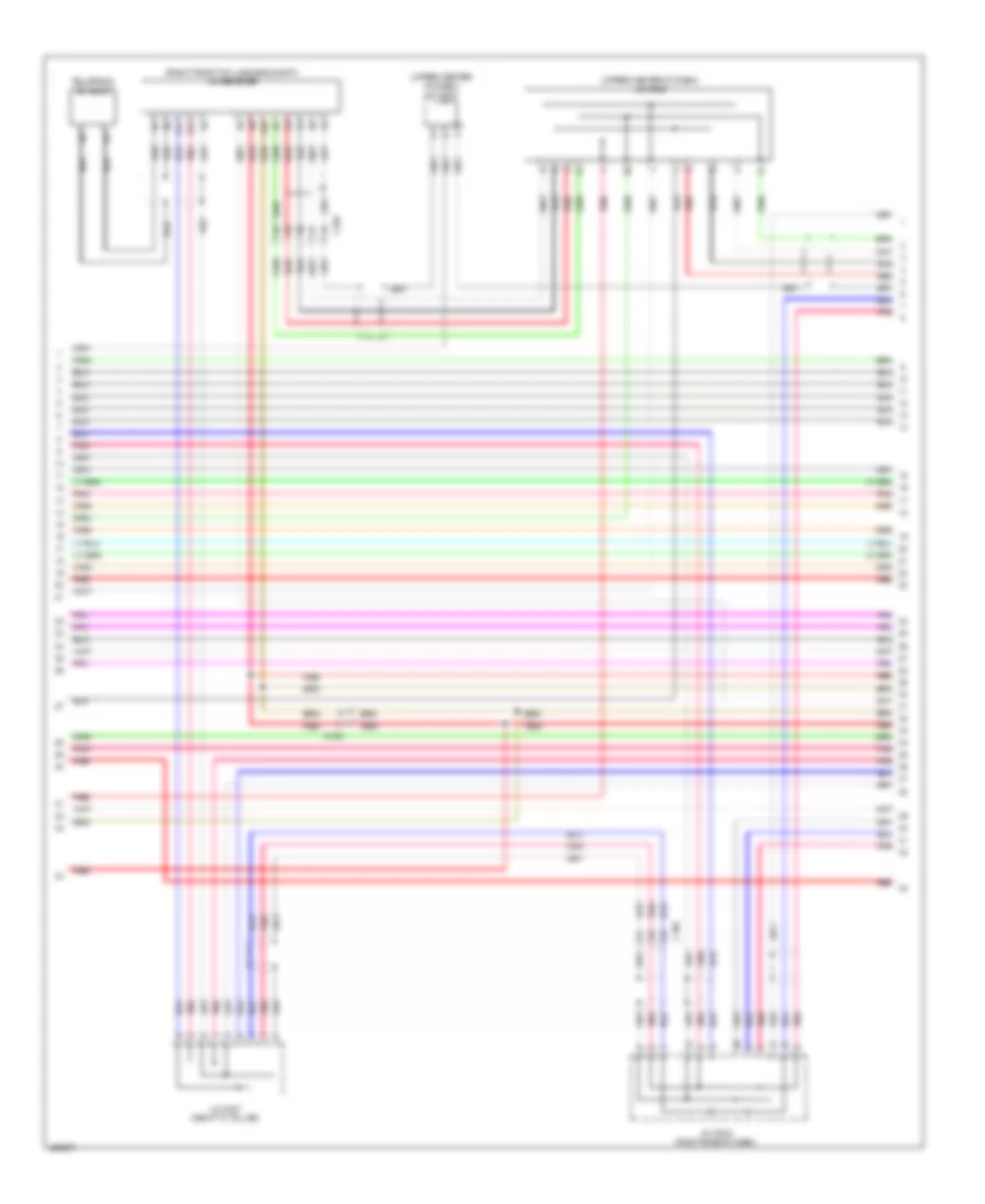 Электросхема магнитолы, без Навигация (5 из 8) для Acura RLX 2014