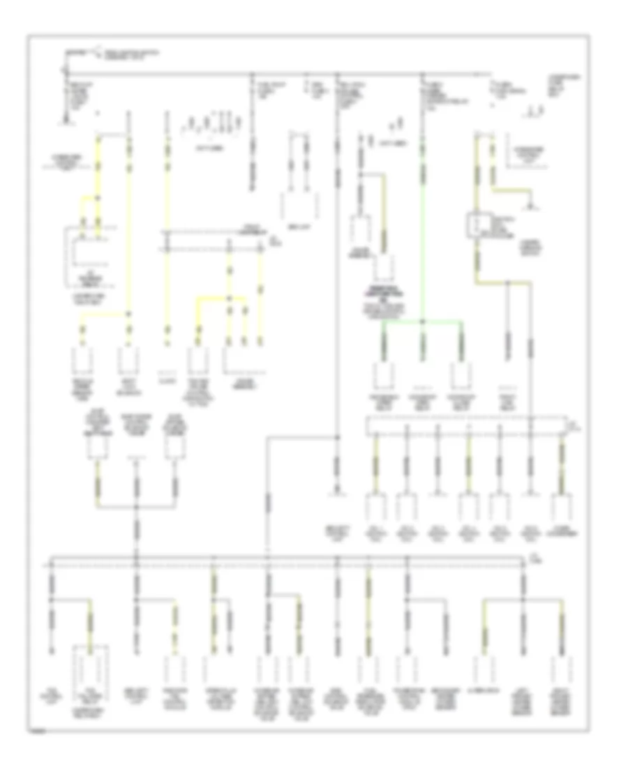 Электросхема блока предохранителей и реле (3 из 5) для Acura 3.2TL 1997