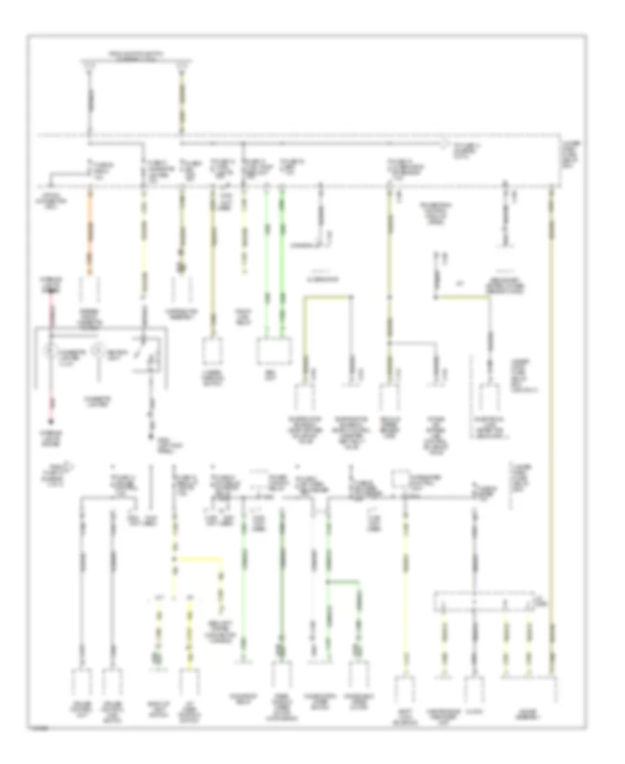 Электросхема блока предохранителей и реле (3 из 4) для Acura Integra LS 2001