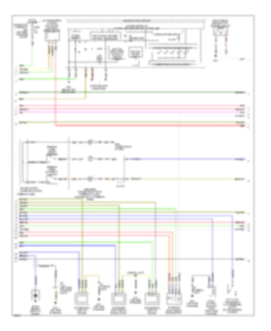 2.3L, Электросхема системы управления двигателем (4 из 6) для Acura RDX 2011