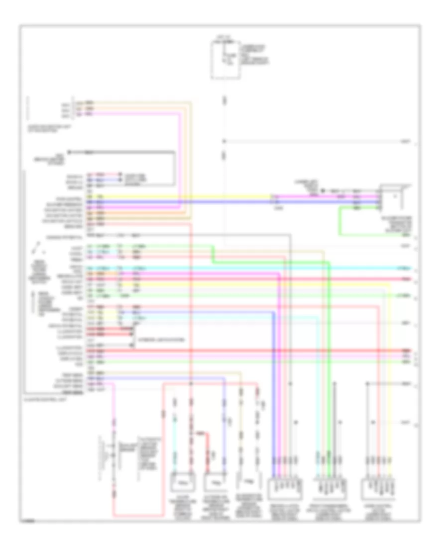 2 4L Automatic A C Wiring Diagram 1 of 3 for Acura TSX 2011