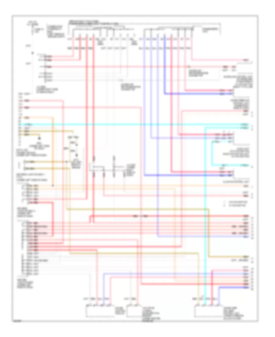 Computer Data Lines Wiring Diagram 1 of 2 for Acura TSX 2011
