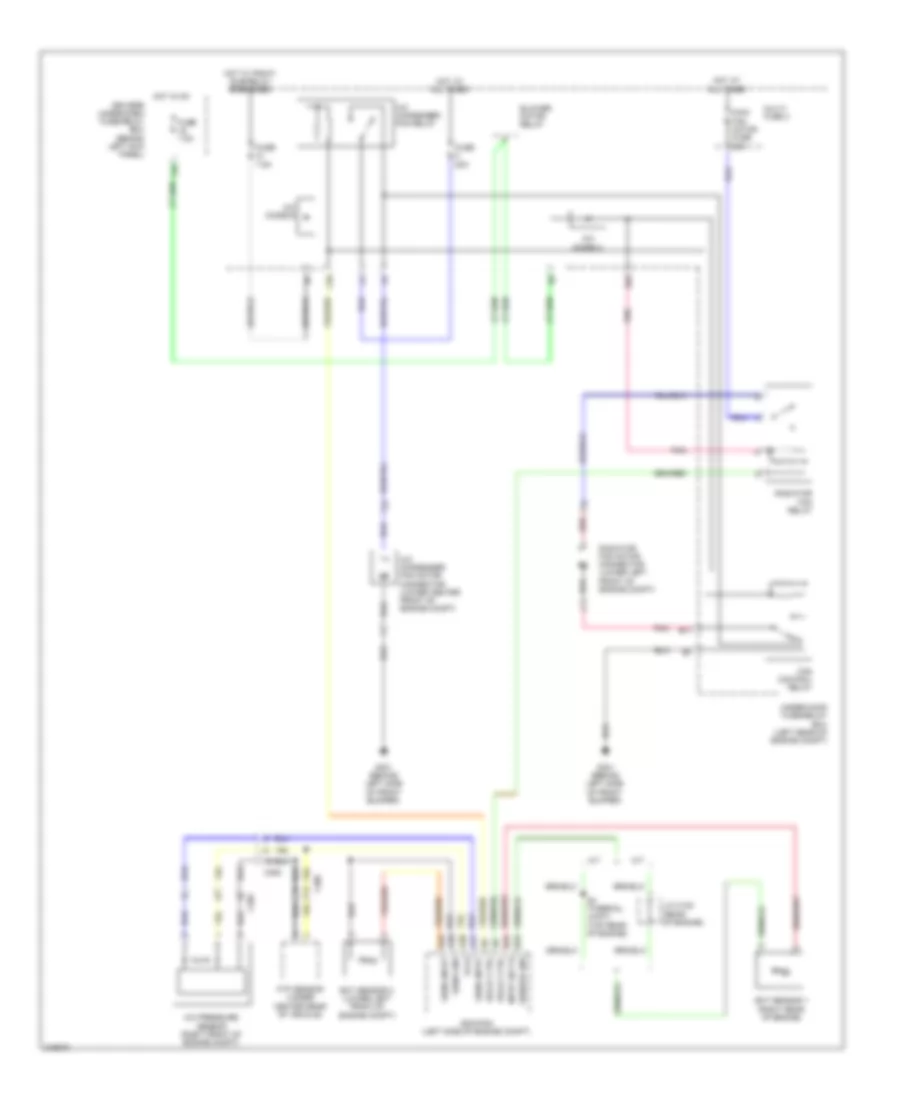 2 4L Cooling Fan Wiring Diagram for Acura TSX 2011