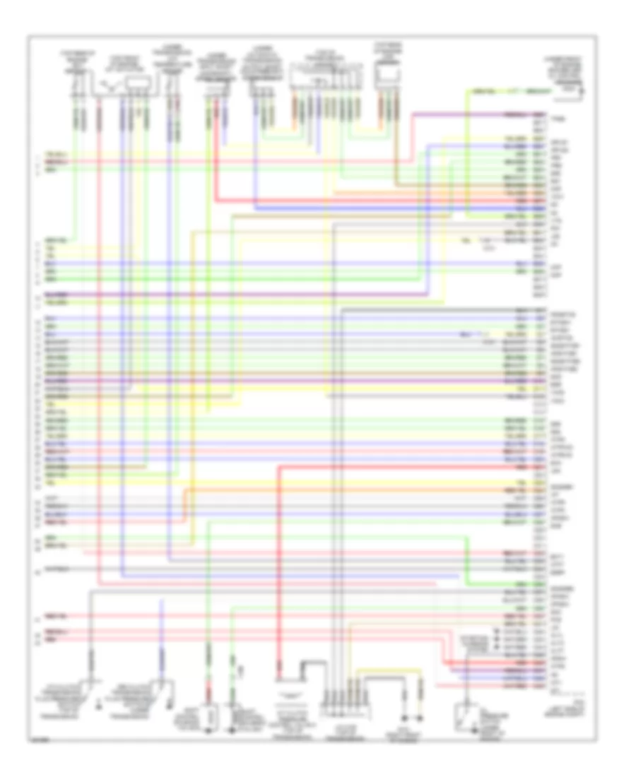 3.5L, Engine Performance Wiring Diagram (6 of 6) for Acura TSX 2011
