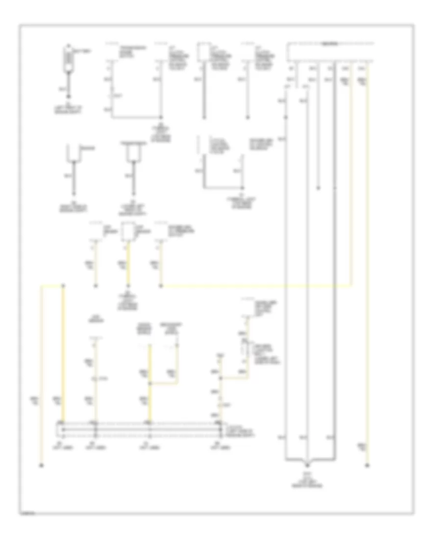 Ground Distribution Wiring Diagram 1 of 6 for Acura TSX 2011