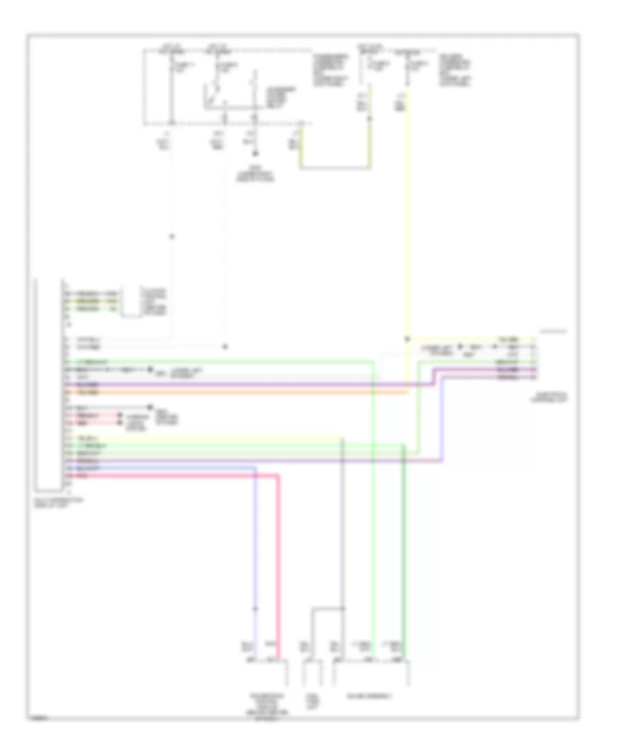 Multi Information System Wiring Diagram for Acura MDX 2002