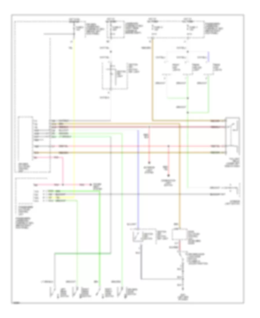 Entry Light Timer Wiring Diagram for Acura MDX 2002