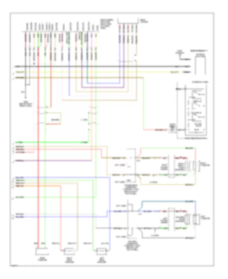Radio Wiring Diagram, with Bose System (2 of 2) for Acura MDX 2002
