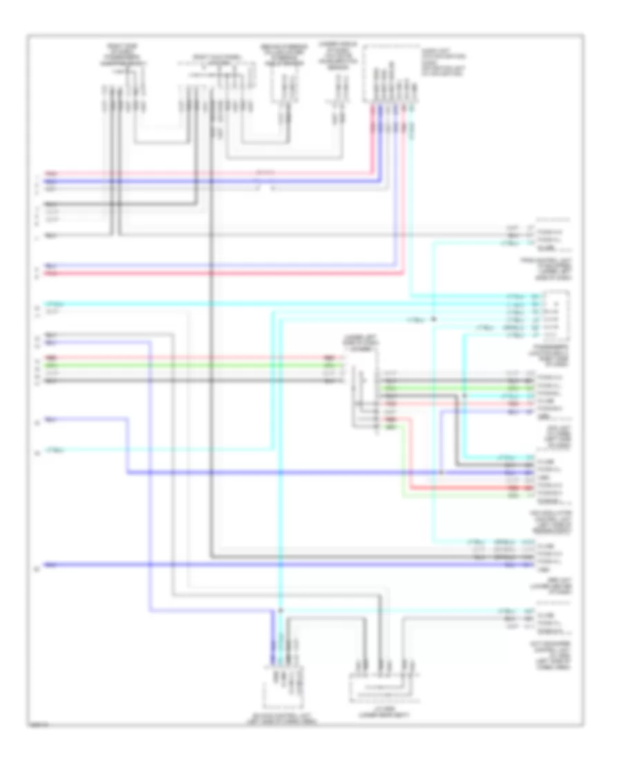 Computer Data Lines Wiring Diagram 4 of 4 for Acura ZDX 2011