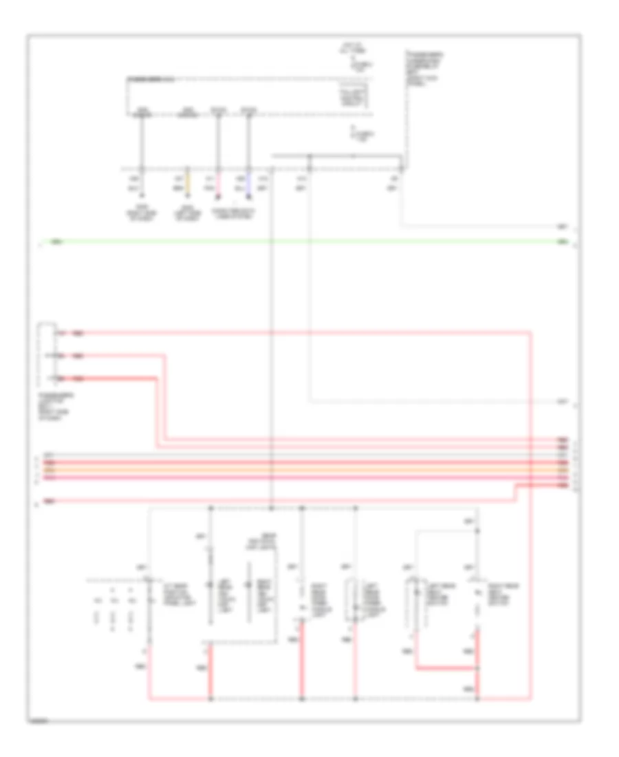 Instrument Illumination Wiring Diagram 2 of 3 for Acura ZDX 2011