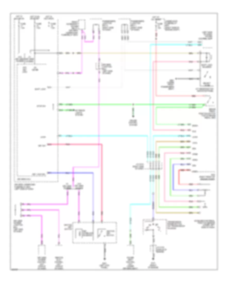 Shift Interlock Wiring Diagram for Acura ZDX 2011