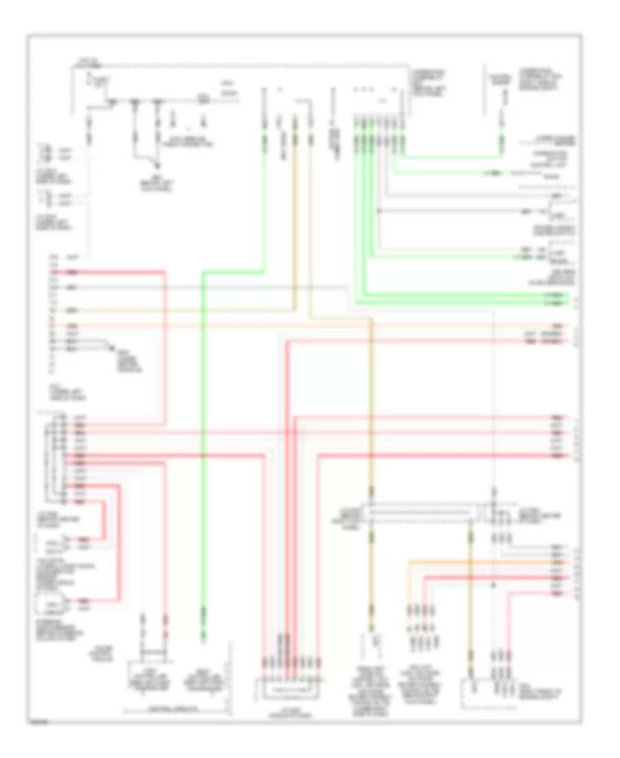 Computer Data Lines Wiring Diagram 1 of 3 for Acura MDX 2012