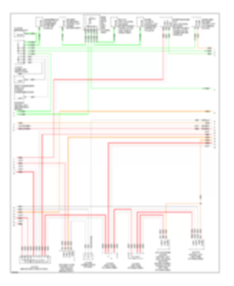 Computer Data Lines Wiring Diagram 2 of 3 for Acura MDX 2012