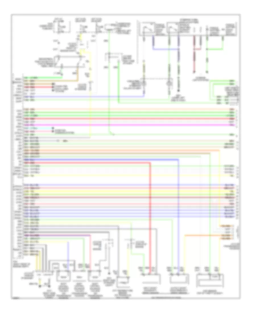 A T Wiring Diagram 1 of 2 for Acura MDX 2012