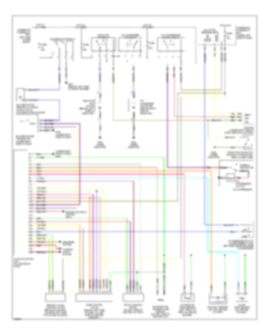 Automatic AC Wiring Diagram for Acura RSX 2002