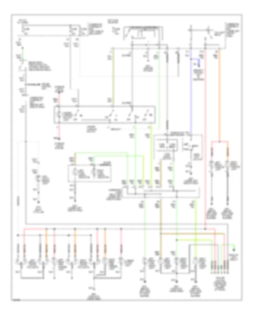 Exterior Lamps  Trailer connector Wiring Diagram for Acura RSX 2002