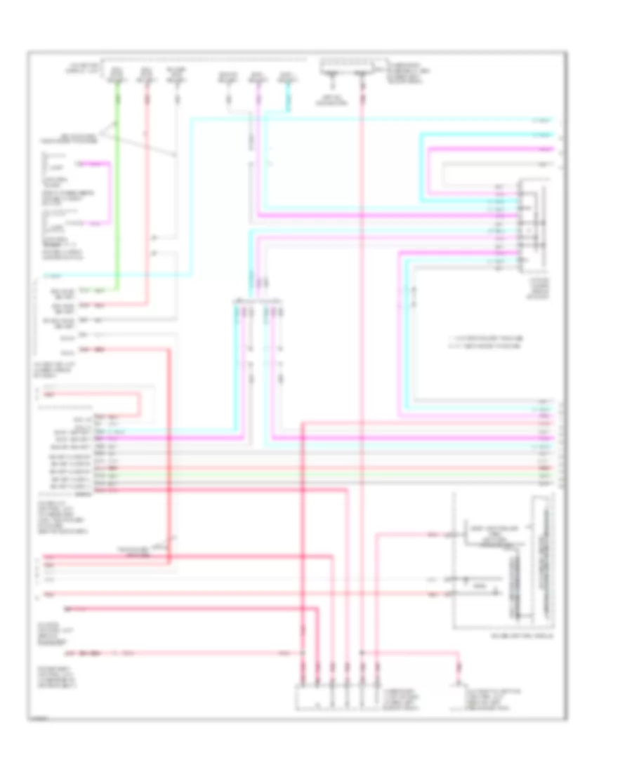 Computer Data Lines Wiring Diagram 2 of 3 for Acura RDX 2012