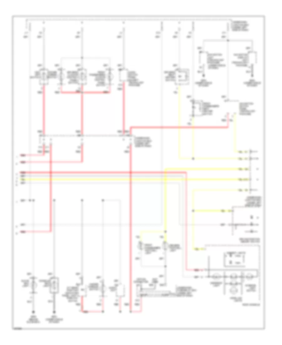 Instrument Illumination Wiring Diagram 2 of 2 for Acura RDX 2012
