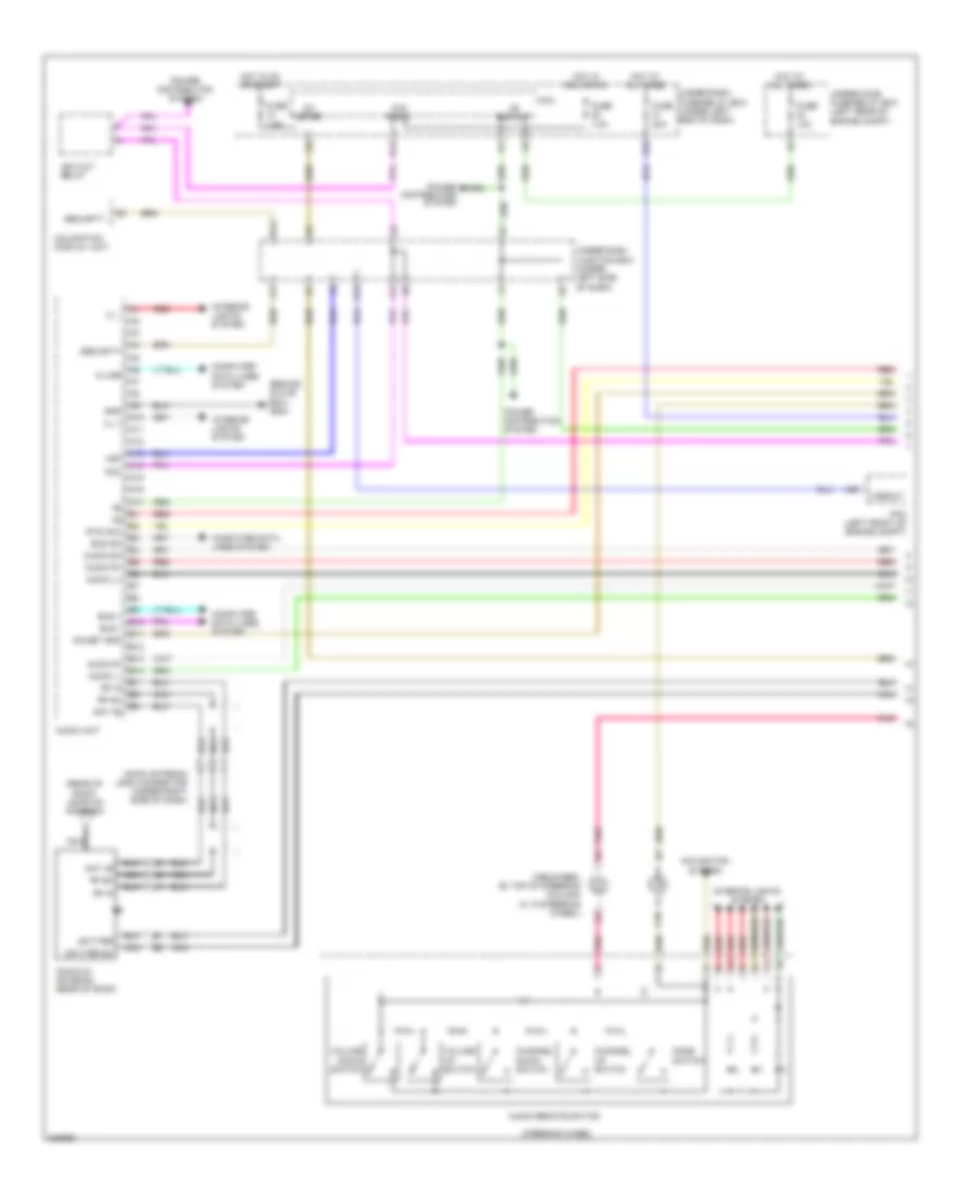 Radio Wiring Diagram with Technology Package 1 of 3 for Acura RDX 2012