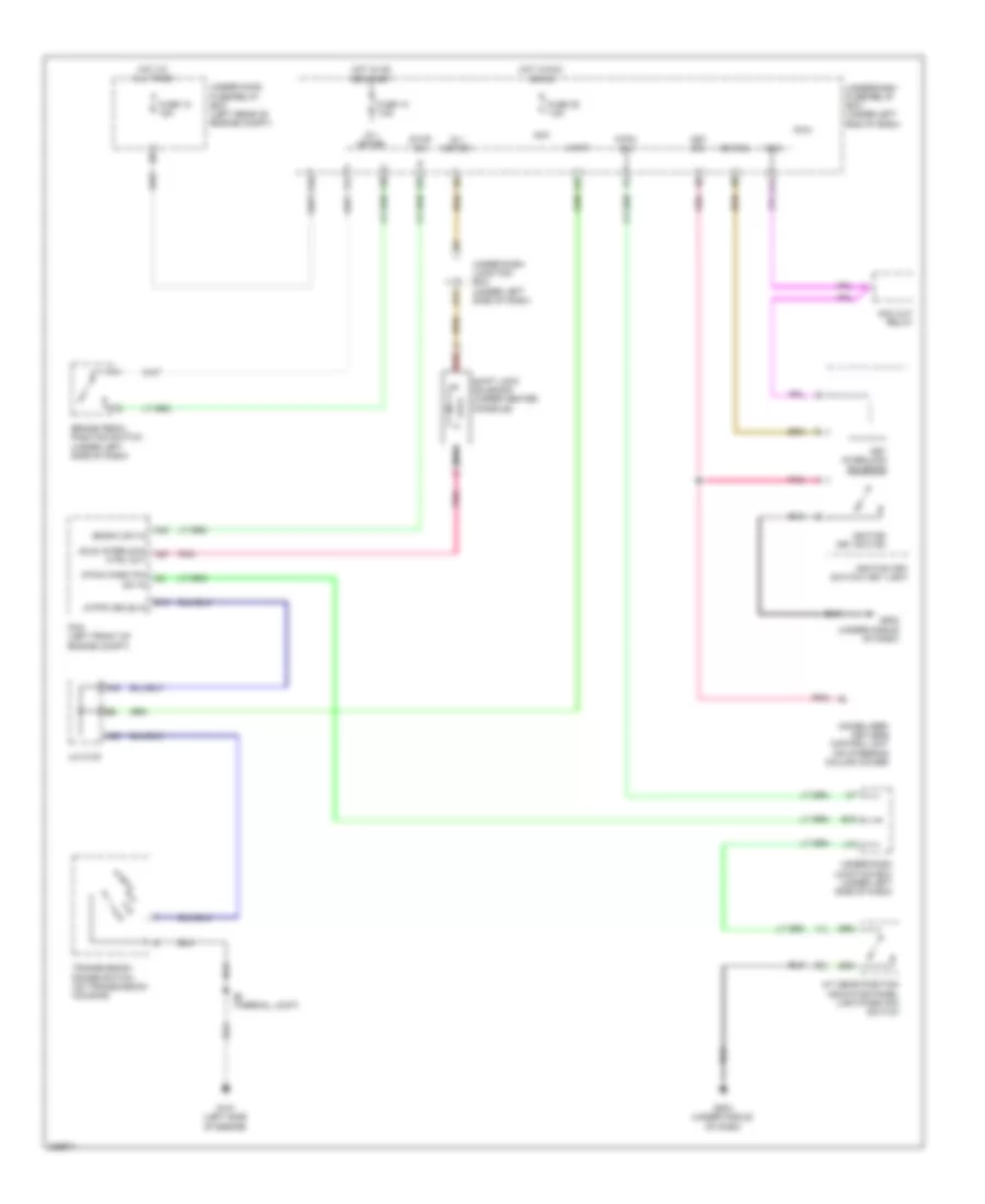 Shift Interlock Wiring Diagram for Acura RDX 2012