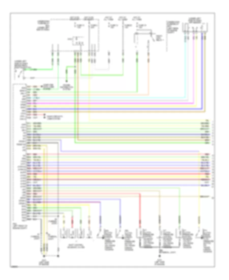 A T Wiring Diagram 1 of 2 for Acura RDX 2012