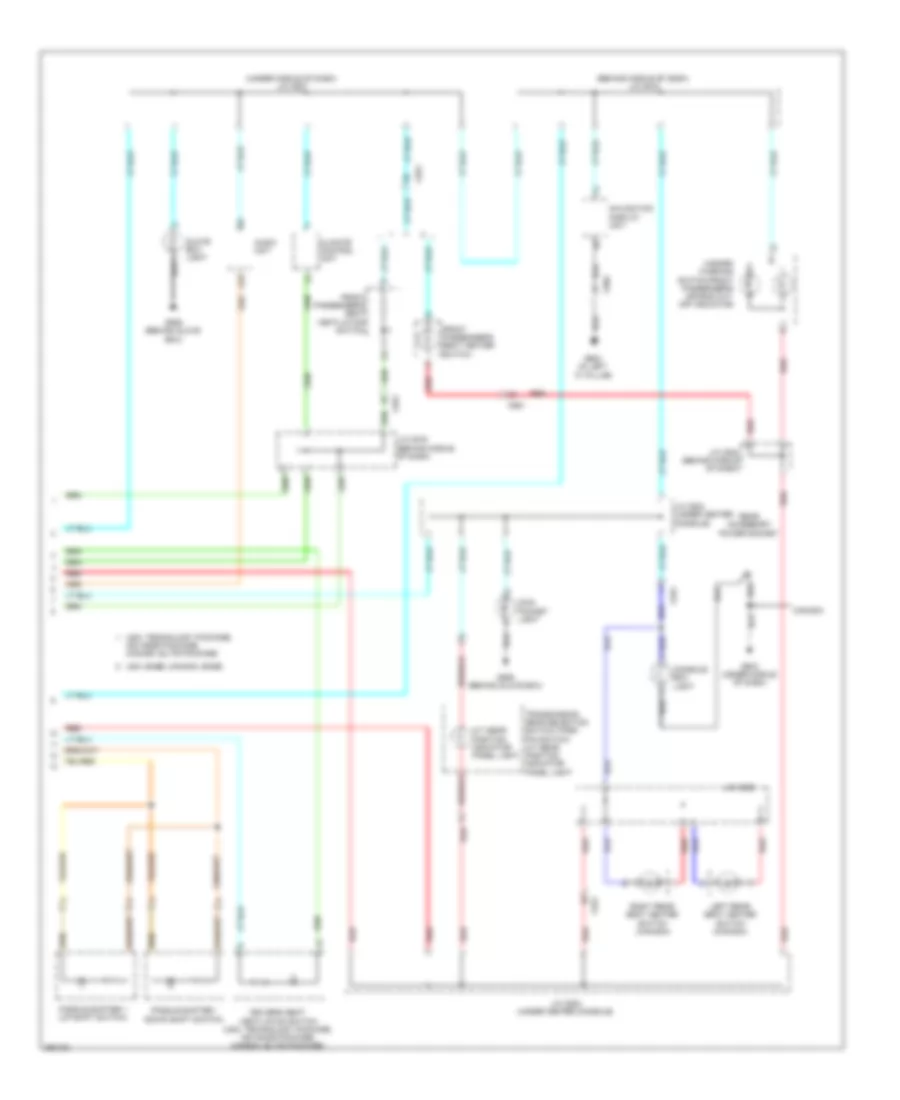 Instrument Illumination Wiring Diagram (3 of 3) for Acura RL 2012