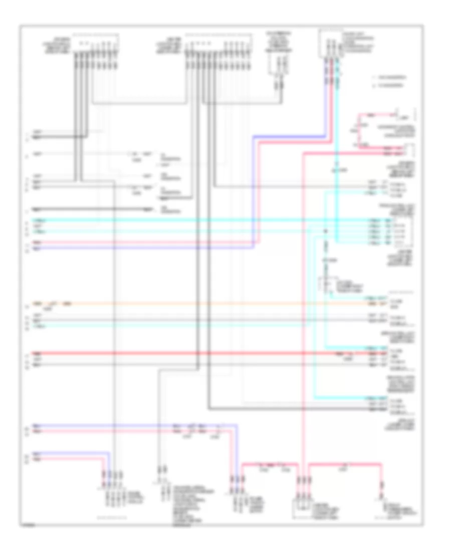 Computer Data Lines Wiring Diagram (3 of 3) for Acura TL 2012