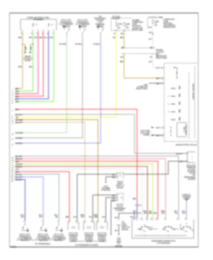 A T Wiring Diagram 2 of 2 for Acura TL 2012