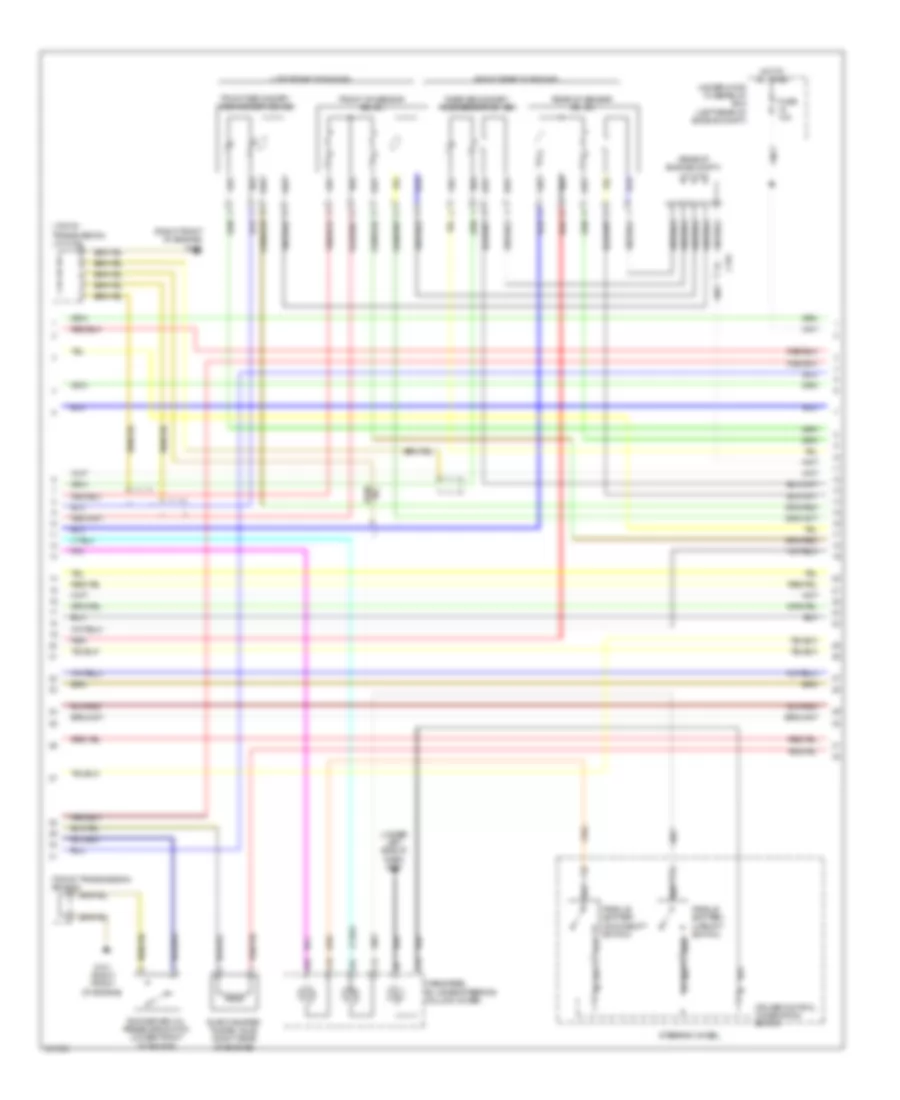 3.5L, Engine Performance Wiring Diagram (3 of 6) for Acura TSX 2012
