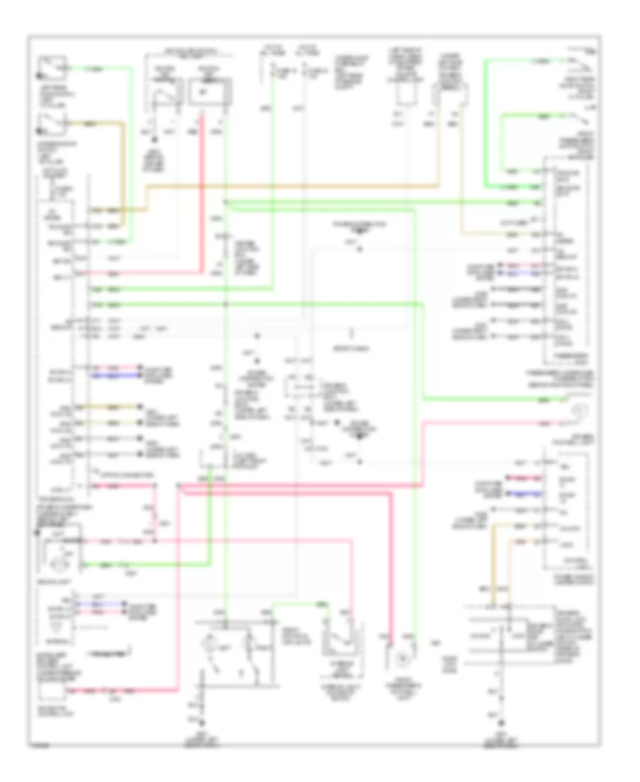 Entry Light Timer Wiring Diagram for Acura TSX 2012