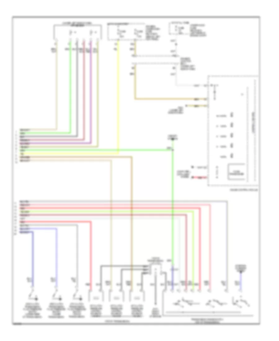 3.5L, Transmission Wiring Diagram (2 of 2) for Acura TSX 2012
