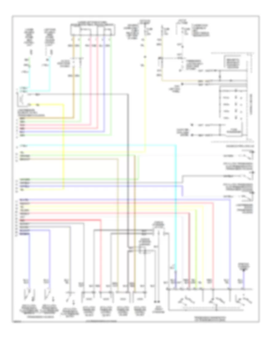 A T Wiring Diagram 2 of 2 for Acura ZDX 2012