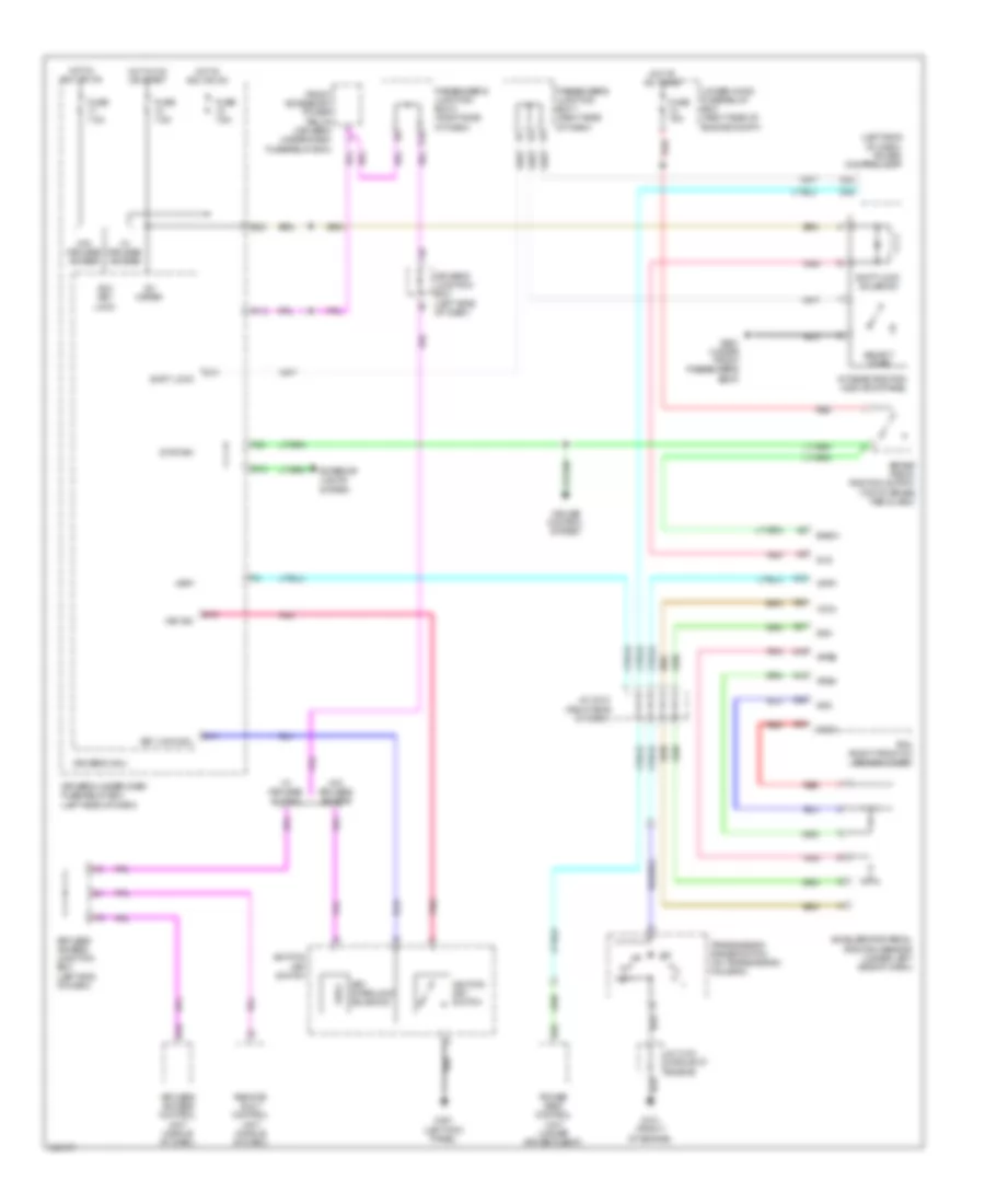 Shift Interlock Wiring Diagram for Acura ZDX 2012