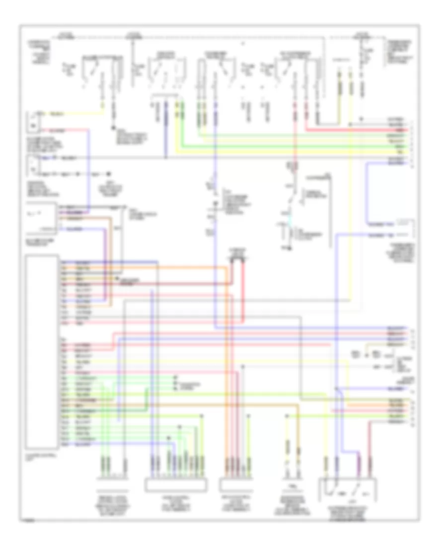Automatic AC Wiring Diagram, Type S AT (1 of 2) for Acura 3.2CL 2003
