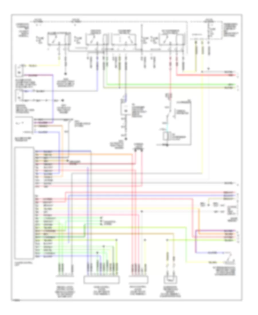 Automatic AC Wiring Diagram, Type S MT (1 of 2) for Acura 3.2CL 2003