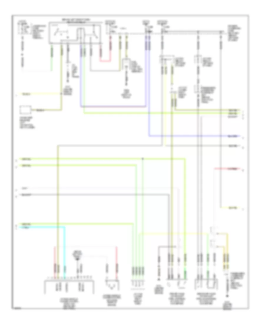 Engine Performance Wiring Diagram, MT (3 of 4) for Acura 3.2CL 2003