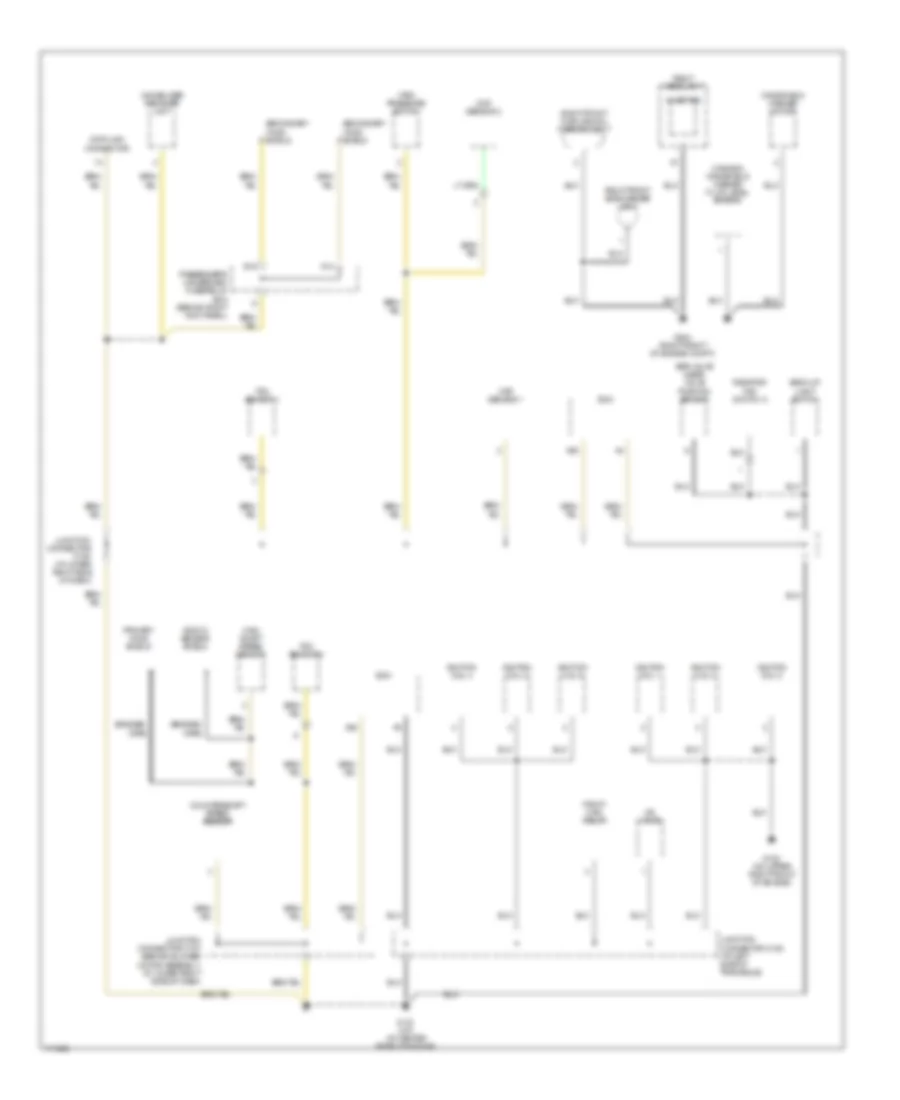 Ground Distribution Wiring Diagram 3 of 5 for Acura 3 2CL 2003