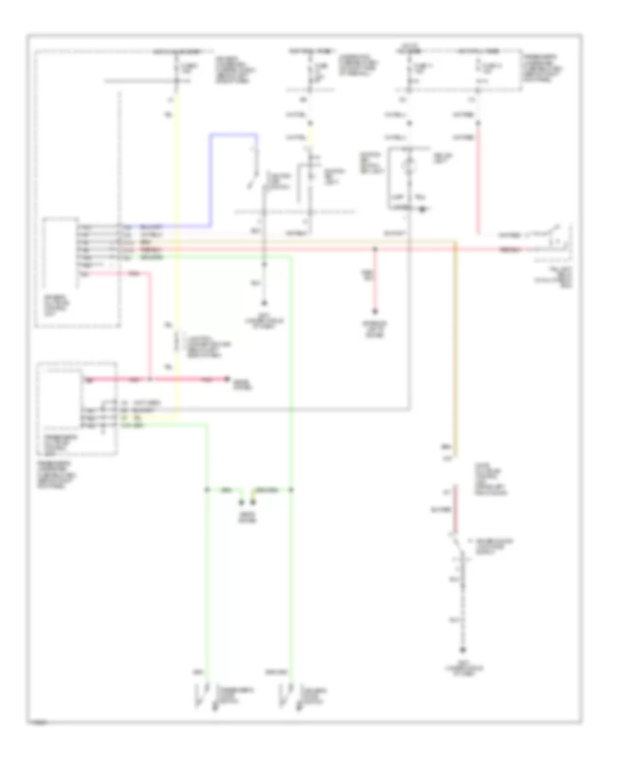 Entry Light Timer Wiring Diagram for Acura 3.2CL 2003