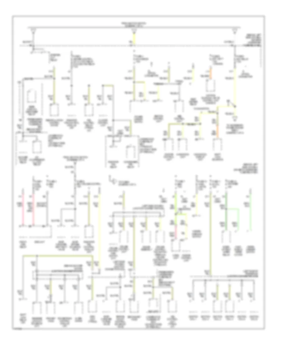 Power Distribution Wiring Diagram 2 of 4 for Acura 3 2CL 2003