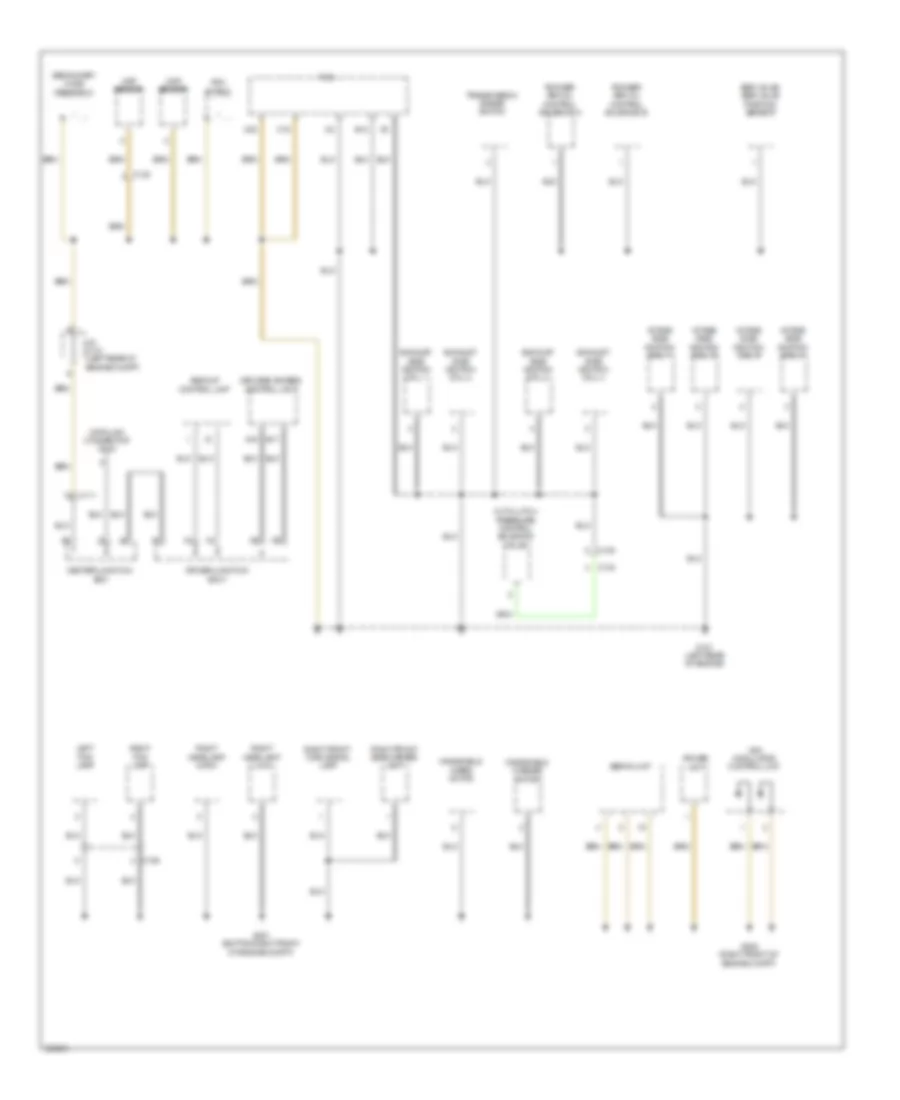 Ground Distribution Wiring Diagram, Hybrid (2 of 4) for Acura ILX 2013