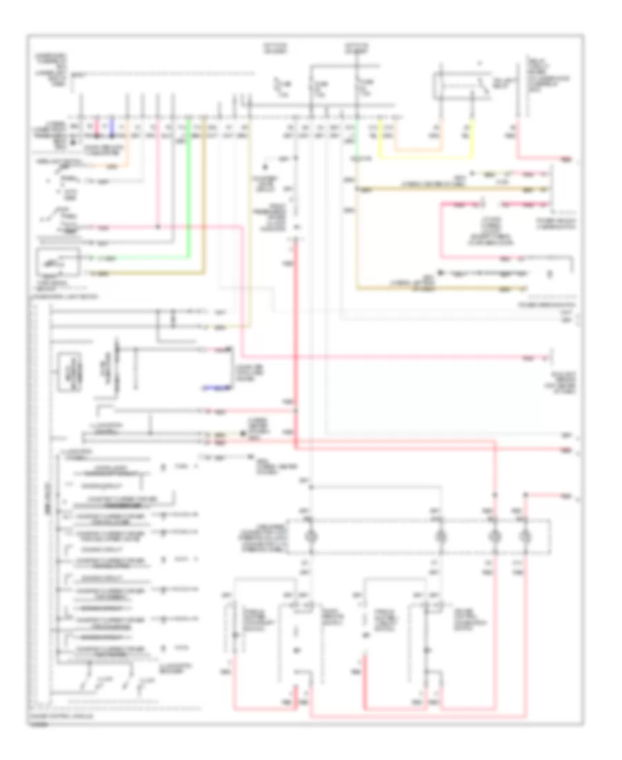 Instrument Illumination Wiring Diagram (1 of 2) for Acura ILX 2013