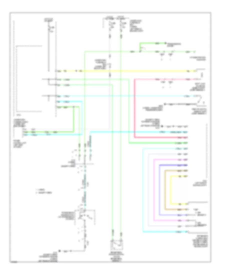 Shift Interlock Wiring Diagram for Acura ILX 2013